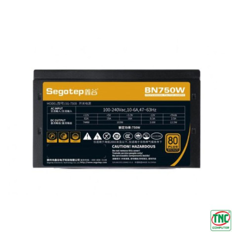 Nguồn Segotep BN750W 80 Plus Bronze