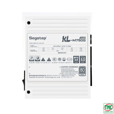 Nguồn Segotep KL-M750G SFX 750W White 80 Plus Gold