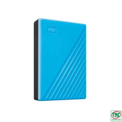 Ổ cứng di động HDD 6TB Western Digital My Passport màu Xanh dương WDBR9S0060BBL-WESN