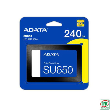 Ổ cứng SSD 240GB ADATA SU650 (ASU650SS-240GT-R)