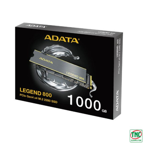 Ổ cứng gắn trong SSD Adata 1TB LEGEND 800 PCIe Gen4 x4 M.2 2280 ALEG-800-1000GCS