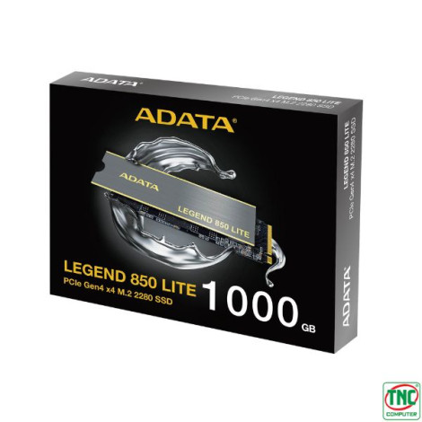 Ổ cứng gắn trong SSD Adata 1TB LEGEND 850 LITE PCIe Gen4x4 M.2 2280 ALEG-850L-1000GCS