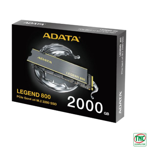 Ổ cứng gắn trong SSD Adata 2TB LEGEND 800 PCIe Gen4 x4 M.2 2280 ALEG-800-2000GCS