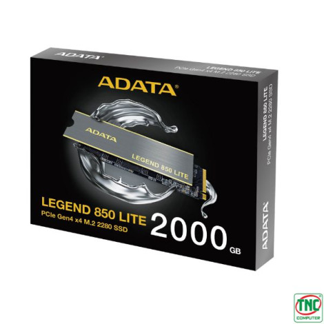 Ổ cứng gắn trong SSD Adata 2TB LEGEND 850 LITE PCIe Gen4 x4 M.2 2280 ALEG-850L-2000GCS