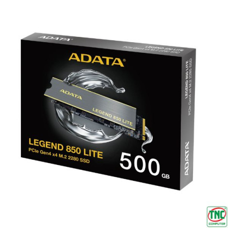 Ổ cứng gắn trong SSD Adata 500GB LEGEND 850 LITE PCIe Gen4x4 M.2 2280 ALEG-850L-500GCS 