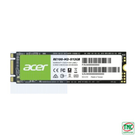 Ổ cứng SSD gắn trong Acer 512GB RE100 SATA M.2 2280 RE100-M2-512GB
