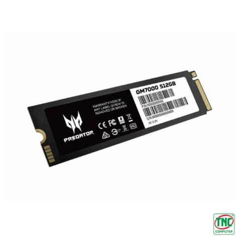 Ổ cứng SSD gắn trong ACER GM3500 512GB PCIe Gen 3x4 NVMe 1.3