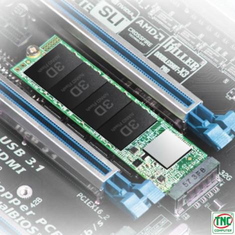 Ổ cứng SSD gắn trong Transcend 115S 500GB M.2 2280 NVMe PCIe Gen3 x4 TS500GMTE115S