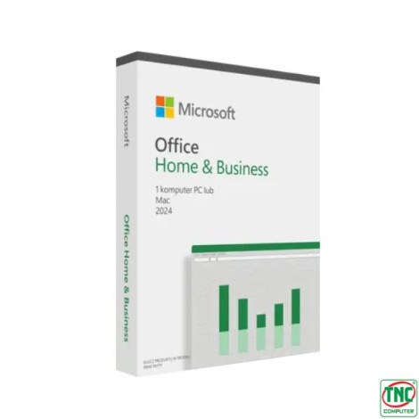 Phần mềm Microsoft FPP Office Home & Business 2024 English APAC EM Medialess EP2-06630