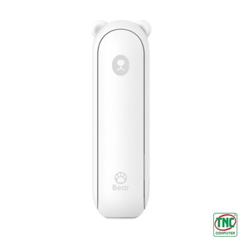 Quạt cầm tay mini 3in1 Jisulife F8 2000mAh (White)