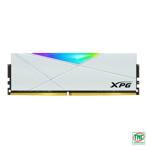 Ram Desktop Adata XPG Spectrix D50 White RGB 16GB DDR4 Bus 3200Mhz AX4U320016G16A-SW50