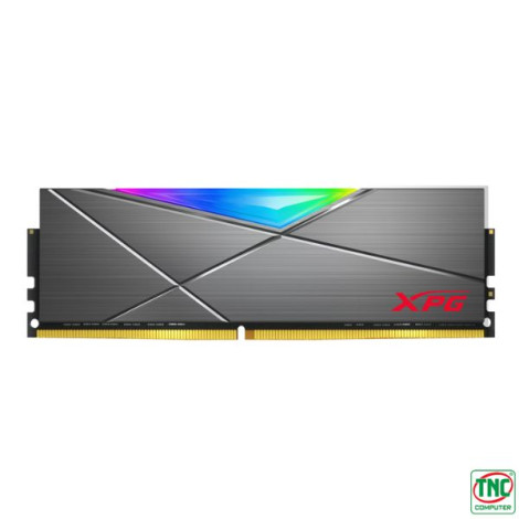 Ram Desktop Adata XPG Spectrix D50 Grey RGB 16GB DDR4 Bus 3600Mhz AX4U360016G18I-ST50