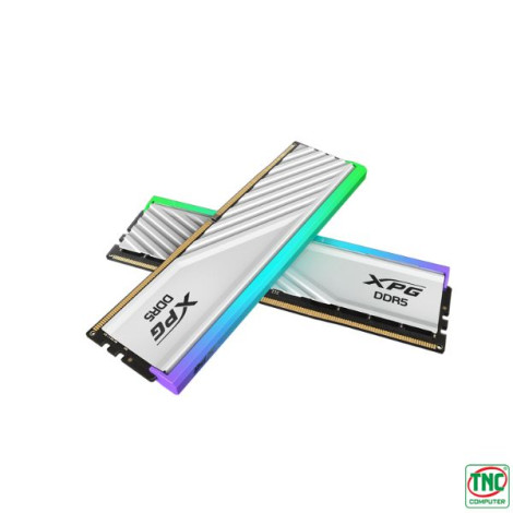 Ram Desktop Adata Adata Lancer Blade White RGB Kit (16GBx2) DDR5 Bus 6000Mhz AX5U6000C3016G-DTLABRWH