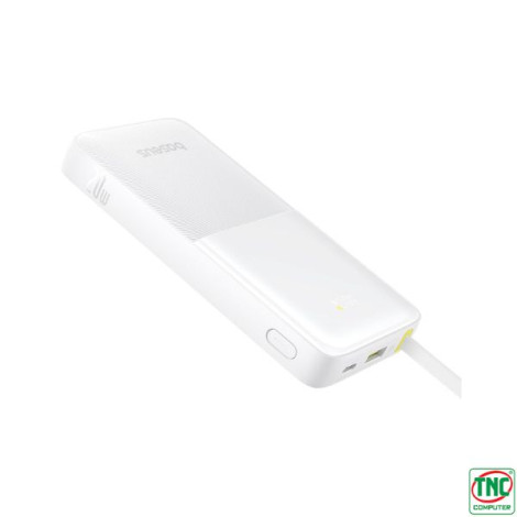 Sạc dự phòng Baseus Bipow 2 20000mAh 20W White (LVA036-2W-20)