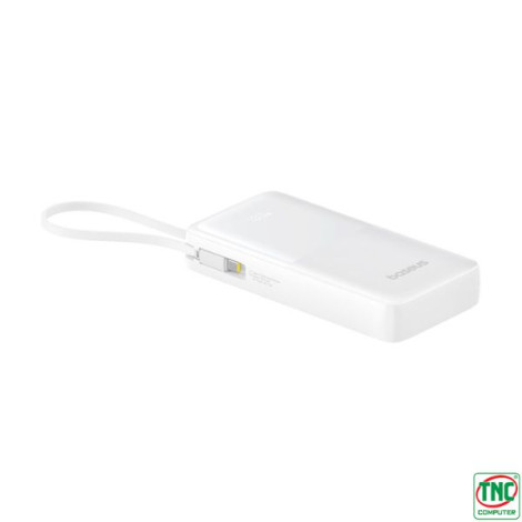 Sạc dự phòng Baseus Bipow 2 20000mAh 20W White (LVA036-2W-20)