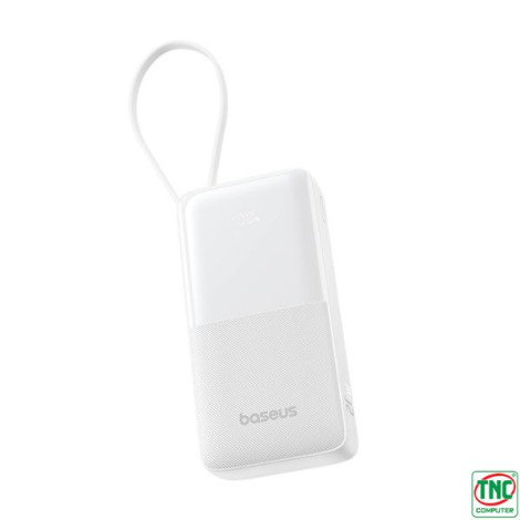 Sạc dự phòng Baseus Bipow 2 20000mAh 20W White (LVA036-2W-20)