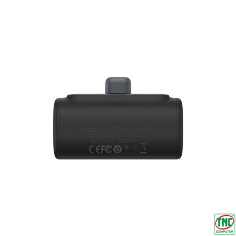 Sạc Dự Phòng Baseus Compact Type-C 5000mAh 20W Black (P10068306113-00)