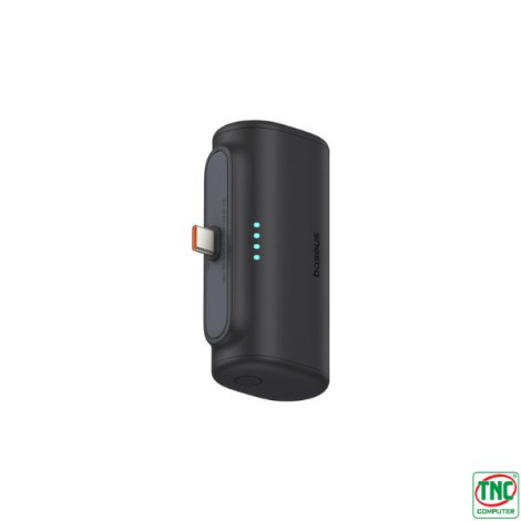 Sạc Dự Phòng Baseus Compact Type-C 5000mAh 20W Black (P10068306113-00)