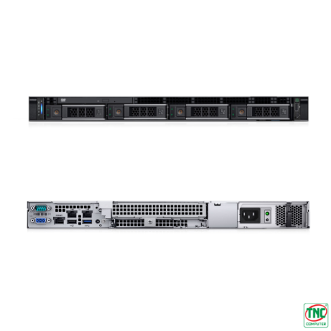 Server Dell PowerEdge R250 cabled 42SVRDR250-313 (Xeon E-2334/ Ram 8GB/ HDD 2TB/ DVDRW/ 3Y)