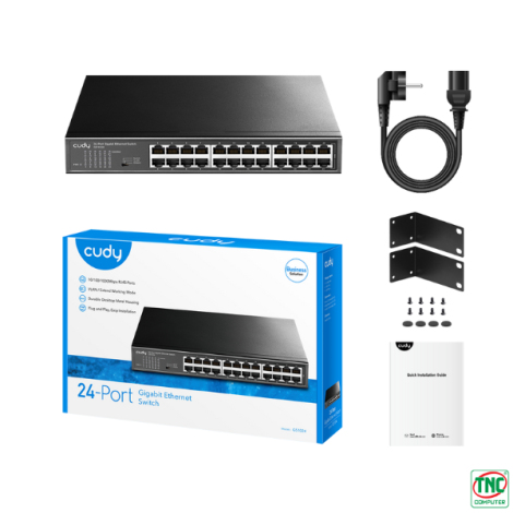 Switch Cudy GS1024 (24 port/ 10/100/1000 Mbps)