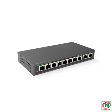 Switch PoE Ruijie RG-ES110D-P (8 x 10/100 Mbps / 2 x 1 Gbps)