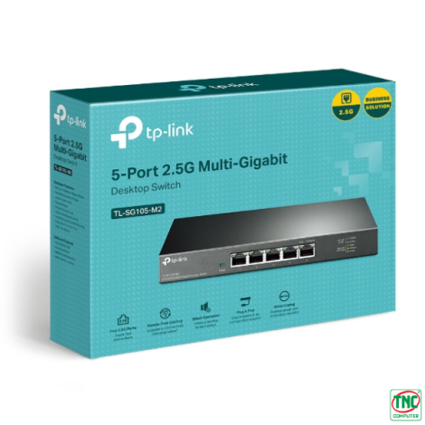 Switch TP-Link TL-SG105-M2 (5 port/ 2.5 Gbps)