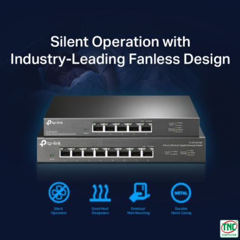 Switch TP-Link TL-SG108-M2 (8 port/ 2.5 Gbps)