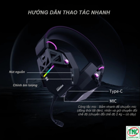 Tai nghe ZIDLI FH31 Pro Black (Chiến hạm)