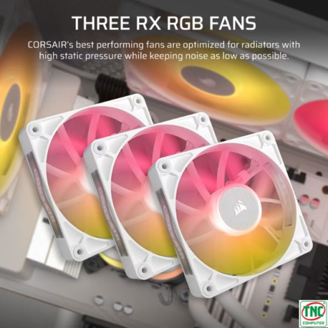 Tản nhiệt nước CPU 3 Fan Corsair iCUE LINK TITAN 360 RX RGB White CW-9061021-WW