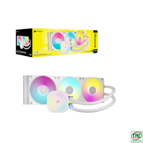 Tản nhiệt nước CPU 3 Fan Corsair iCUE LINK TITAN 360 RX RGB White CW-9061021-WW