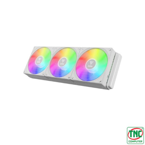 Tản nhiệt nước CPU 3 Fan AIO Gamdias AURA GL360 V2 ARGB White WAAURAGL360V2WHGA