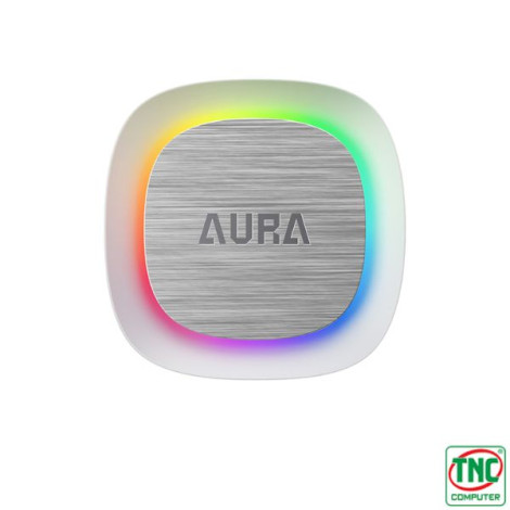 Tản nhiệt nước CPU 3 Fan AIO Gamdias AURA GL360 V2 ARGB White WAAURAGL360V2WHGA