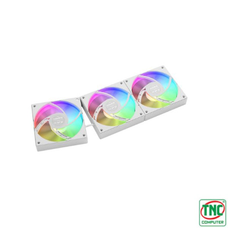 Tản nhiệt nước CPU 3 Fan AIO Gamdias AURA GL360 V2 ARGB White WAAURAGL360V2WHGA