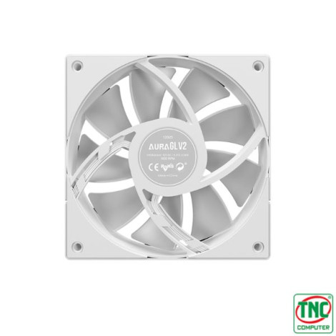 Tản nhiệt nước CPU 3 Fan AIO Gamdias AURA GL360 V2 ARGB White WAAURAGL360V2WHGA