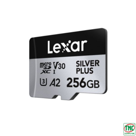 Thẻ nhớ Micro SD 256GB Lexar Professional Silver Plus UHS-I LMSSIPL256G-BNANG