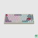 Bàn phím cơ Gaming không dây Keychron Q1M-P3S Q1 Max Swappable RGB Brown Switch Side-Printed Keycaps Knob Version Shell White