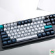 Bàn phím cơ Gaming không dây Keychron Q3M-M3 Q3 Max Swappable RGB Backlight Brown Switch Knob Version Carbon Black