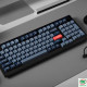 Bàn phím cơ Keychron V5M-D1 V5 Max Swappable RGB Backlight Red Switch Carbon Black