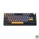 Bàn phím Gaming cơ không dây Machenike K600-B82W Black Tri-mode Silver Switch