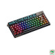 Bàn phím cơ Gaming không dây Machenike KT68 Pro Mechanical Black Gateron Brown Switch