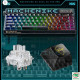 Bàn phím cơ Gaming không dây Machenike KT68 Pro Mechanical Black Gateron Brown Switch