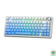 Bàn phím Gaming không dây 3 mode AULA F75 PRO màu Trắng Xanh Dương (Seiya/Star Vector switch)