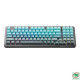 Bàn phím Gaming cơ không dây Machenike K500F-B94W Tri-Mode RGB Cyan GR Jade Switch