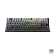 Bàn phím Gaming cơ không dây Machenike K600E-B87W Tri-mode RGB màu Xám Silver Switch