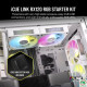 Bộ 3 Fan Case Corsair iCUE LINK RX120 RGB 120mm PWM White CO-9051022-WW 