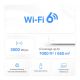 Bộ Phát Wifi Mesh Mercusys Halo H80X (2-pack) - (2976 Mbps/ Wifi 6/ 2.4/5 GHz)