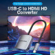 Cáp chuyển đổi USB-C to HDMI Vention dài 15cm TDE-HB