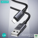 Cáp sạc nhanh USAMS USB to Lightning 2.4A dài 1.2m SJ667USB01