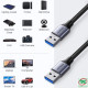 Cáp USB-A 3.0 M/M dài 2m tốc độ 5Gbps Ugreen 80791