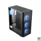 Case Segotep AXE5-A Black (ATX-4 fan RGB)